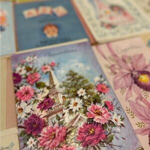 Vintage Greeting Cards Set